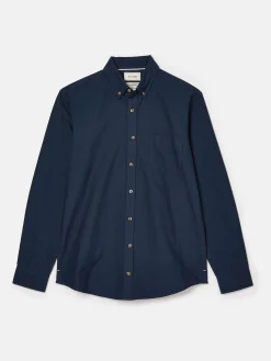 Oxford Navy Long Sleeve Classic Fit Shirt