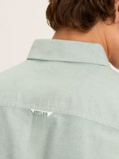 Oxford Sage Green Long Sleeve Classic Fit Shirt