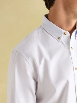 Oxford White Long Sleeve Classic Fit Shirt