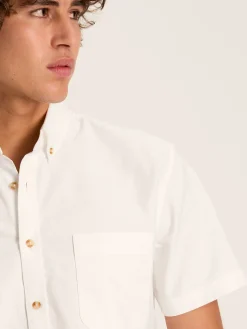Oxford White Short Sleeve Classic Fit Shirt