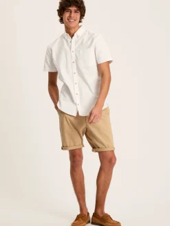 Oxford White Short Sleeve Classic Fit Shirt