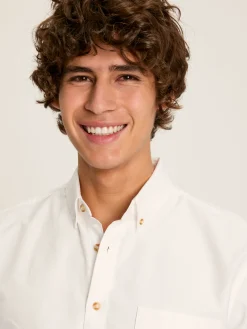 Oxford White Short Sleeve Classic Fit Shirt