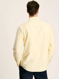 Oxford Yellow Long Sleeve Classic Fit Shirt