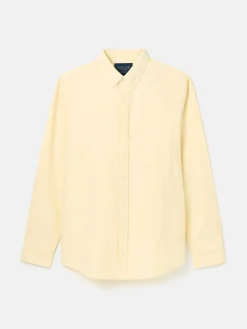 Oxford Yellow Long Sleeve Classic Fit Shirt