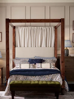 Paisley Blue 100% Cotton Bedding Set