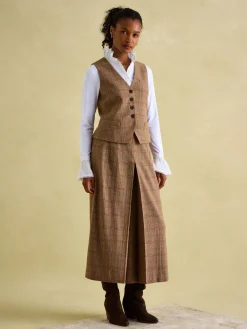 Penrose Check Tweed Waistcoat