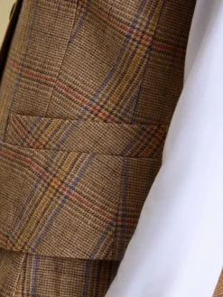 Penrose Check Tweed Waistcoat