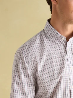 Pink Check Cotton Shirt