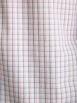 Pink Check Cotton Shirt