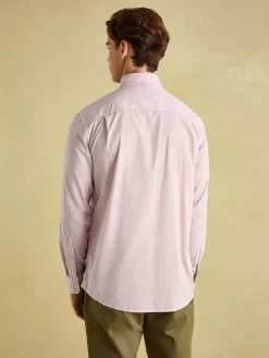 Pink Stripe Cotton Shirt