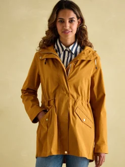 Portwell Dark Yellow Waterproof Raincoat With Hood