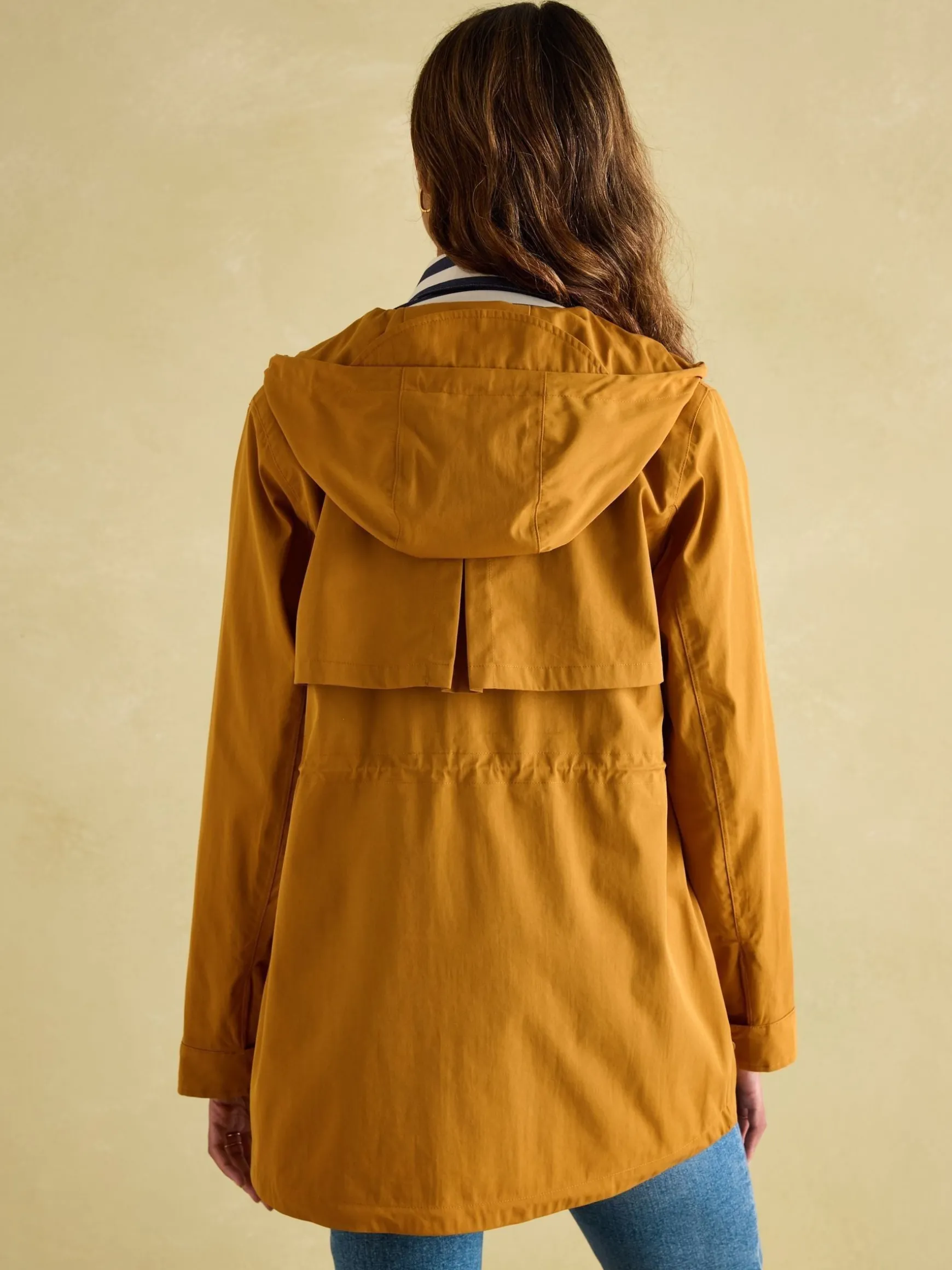 Portwell Dark Yellow Waterproof Raincoat With Hood