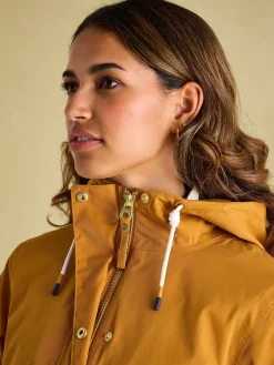 Portwell Dark Yellow Waterproof Raincoat With Hood