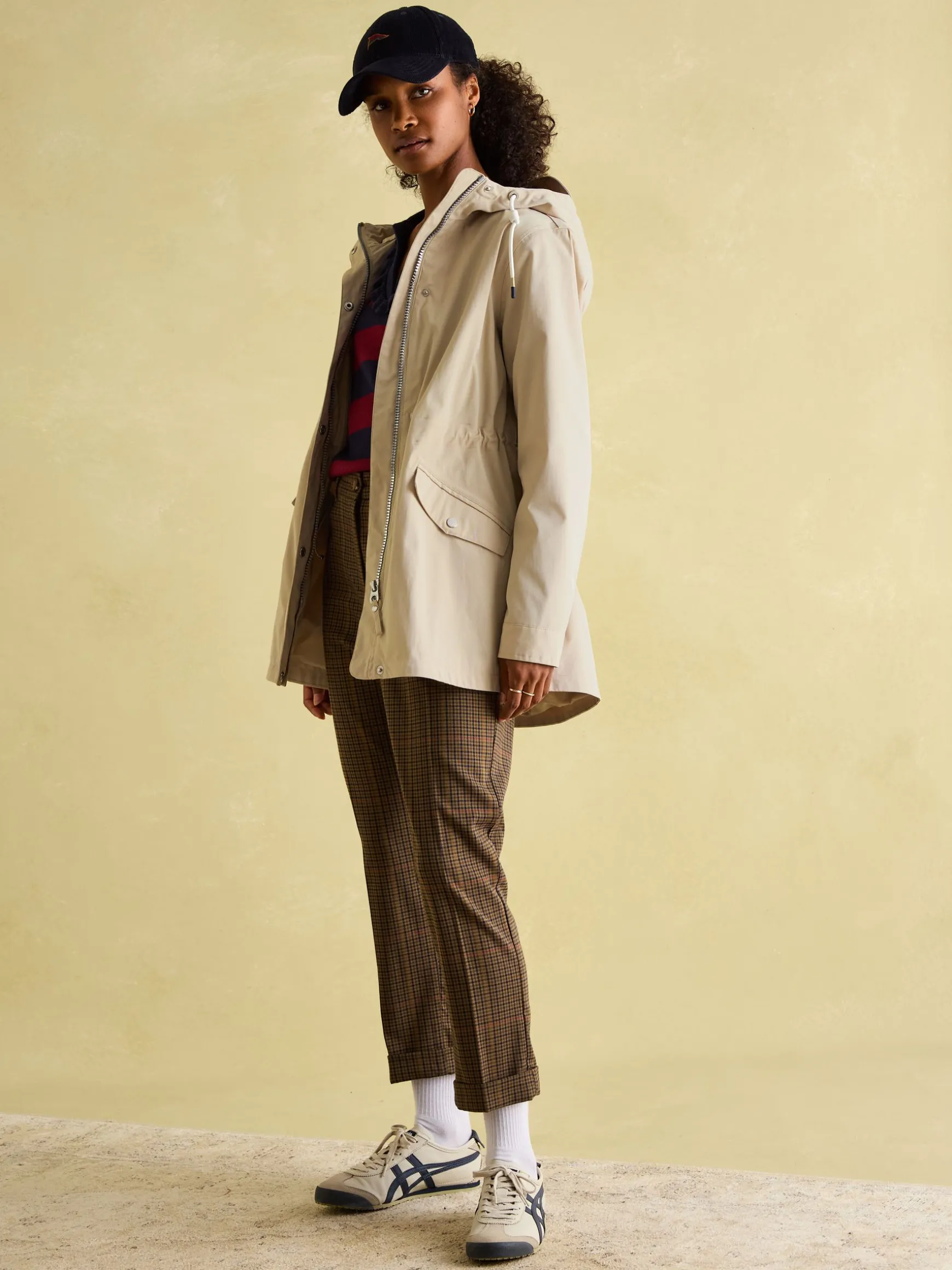 Portwell Neutral Waterproof Raincoat With Hood