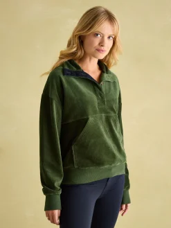 Renee Green Corduroy Sweatshirt