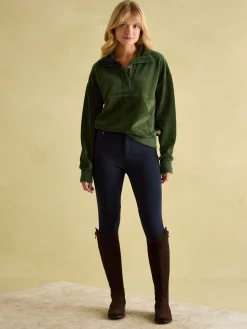 Renee Green Corduroy Sweatshirt