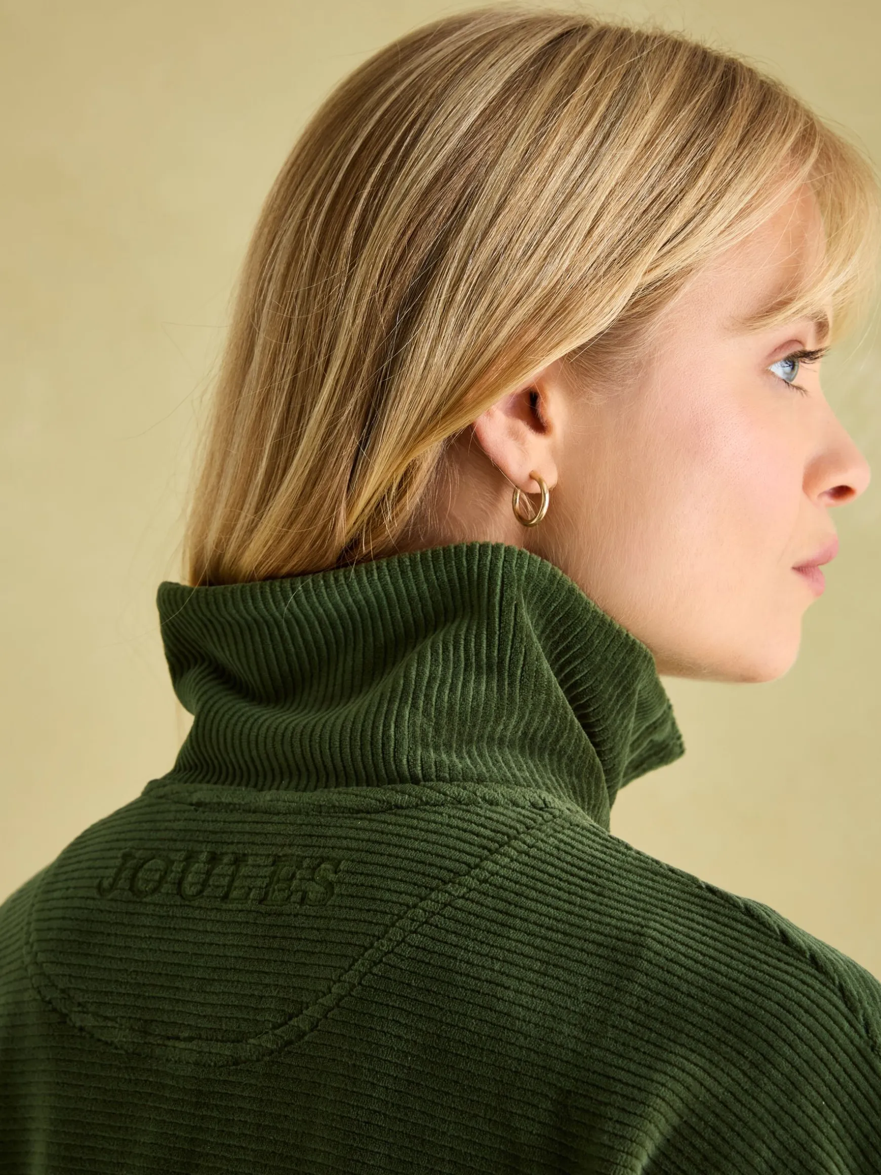 Renee Green Corduroy Sweatshirt