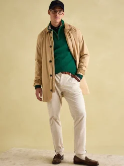 Richmond Green Lambswool Quarter Zip Knitted Jumper