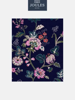 Royal Navy Vine Cottage Floral 10M Wallpaper