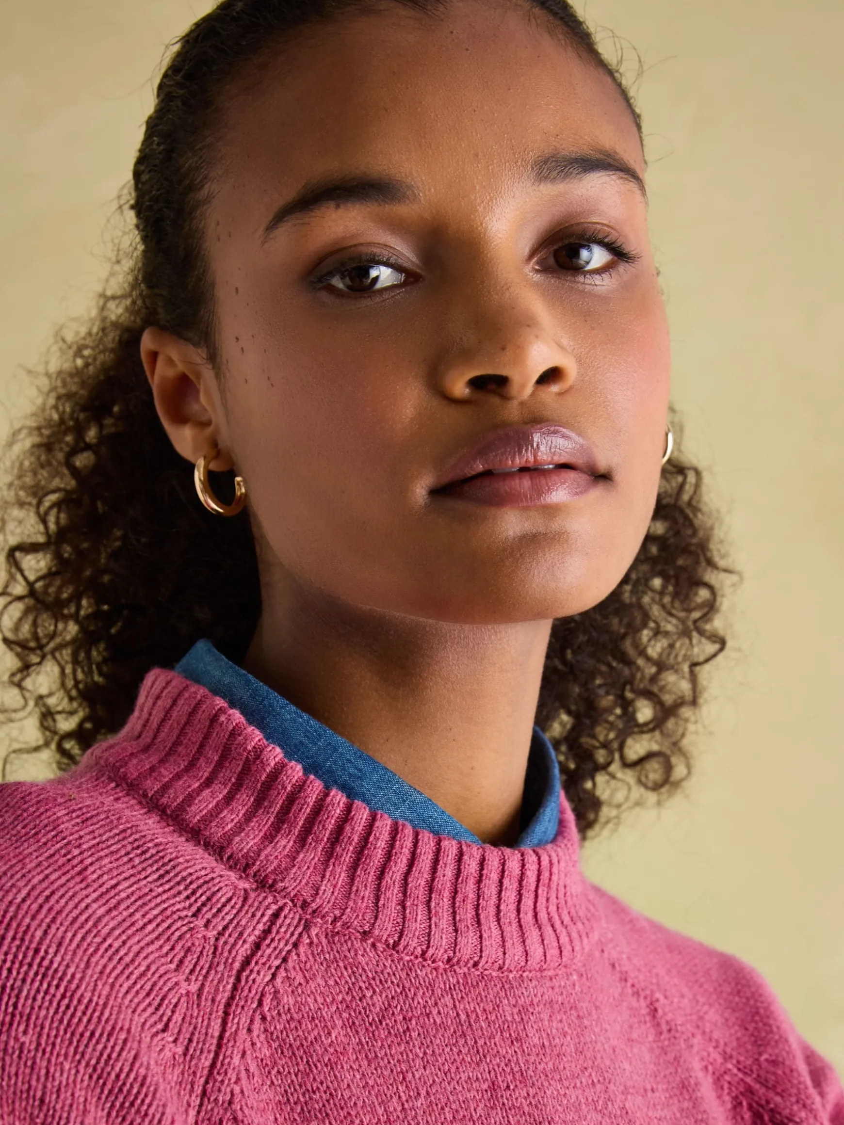 Rutland Pink Applique Knitted Jumper