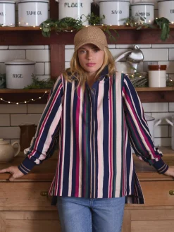 Sammie Multi Striped Heavyweight Cotton Rugby Shirt