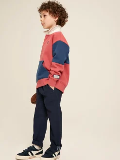 Samson Navy Blue Chino Trousers