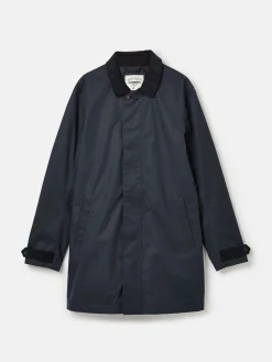 Sandford Navy Blue Waterproof Raincoat