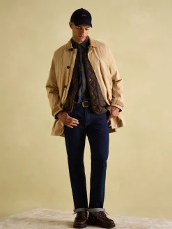 Sandford Tan Brown Waterproof Raincoat