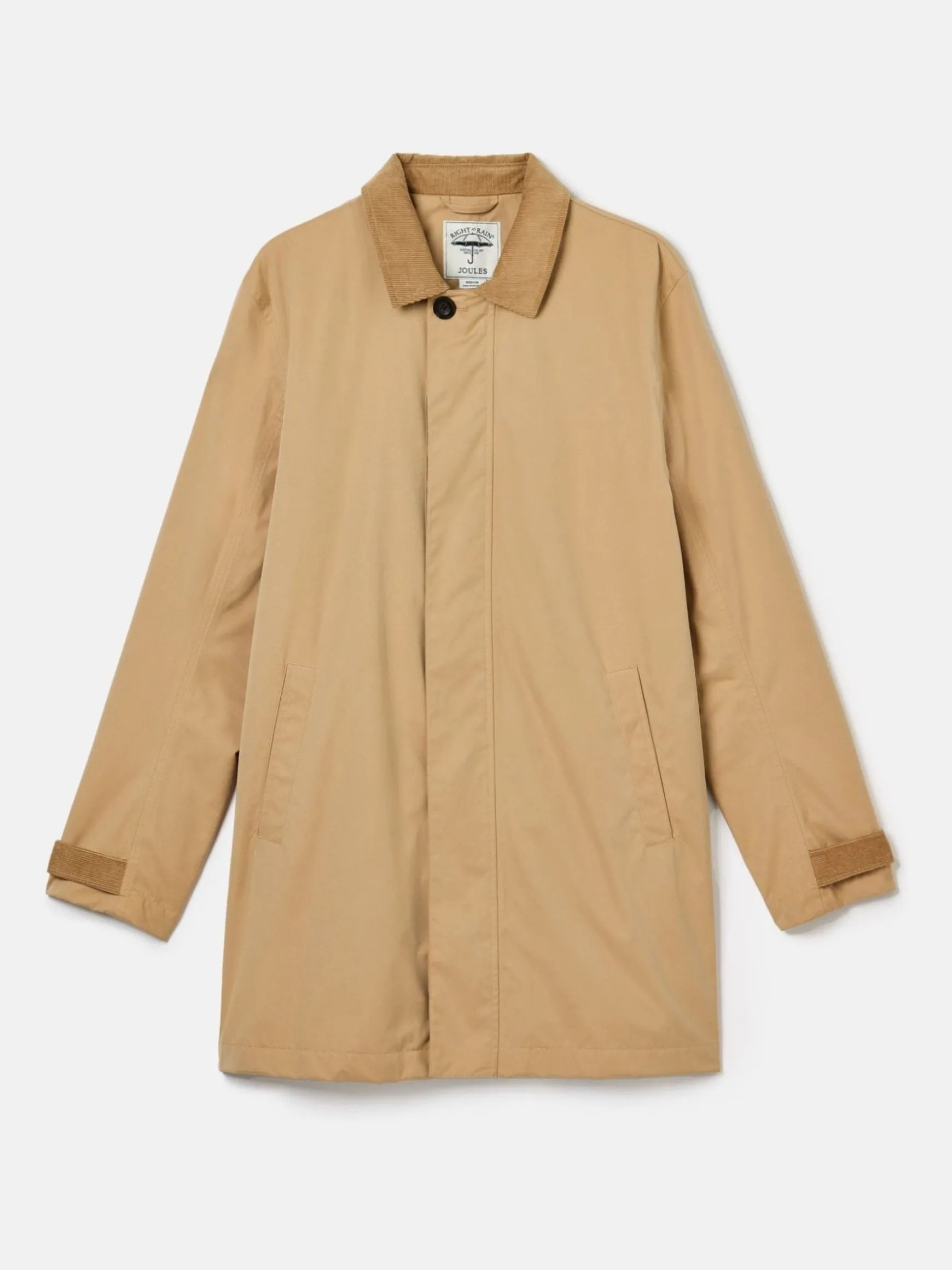 Sandford Tan Brown Waterproof Raincoat