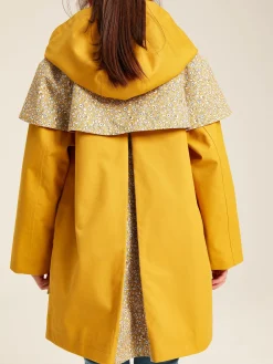 Seacombe Yellow Waterproof Hooded Raincoat with Cape