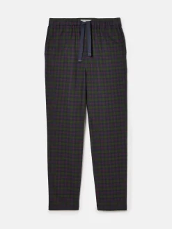 Sleeper Green/Navy Checked Pyjama Bottoms