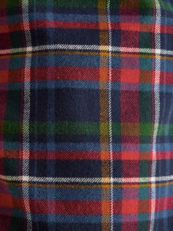 Sleeper Navy Checked Pyjama Bottoms