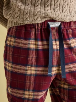 Sleeper Red Checked Pyjama Bottoms