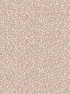 Soft Pink Ditsy Floral Print 10M Wallpaper