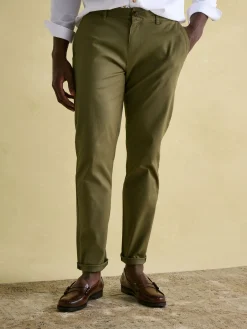 Stamford Green Slim Fit Chinos
