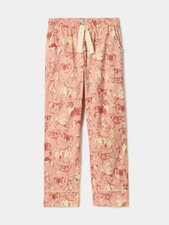 Stella Pink Cotton Pyjama Bottoms
