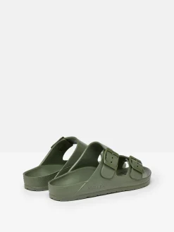 Sunseeker Khaki Green EVA Sliders