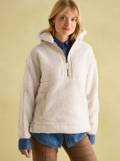 Tilly Cream Hooded Fleece