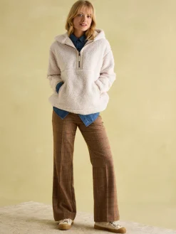 Tilly Cream Hooded Fleece