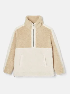 Tilly Neutral Quarter Zip Fleece