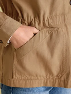 Twyford Tan Brown Safari Jacket