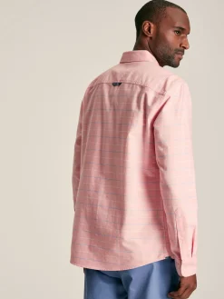 Welford Pink Cotton Check Shirt