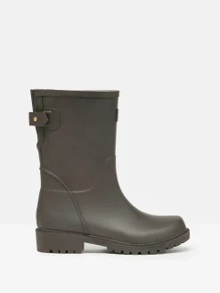 Wistow Brown Adjustable Mid Calf Wellies