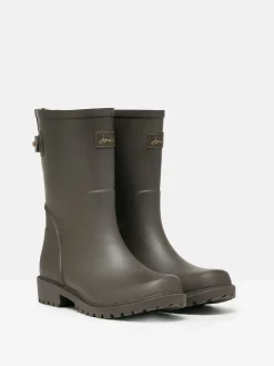 Wistow Brown Adjustable Mid Calf Wellies