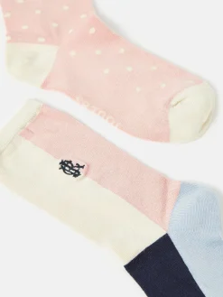 Women's Everyday Multi 2 Pack Socks (size 4-8)
