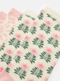 Women's Everyday Multi Blush 2 Pack Socks (size 4-8)