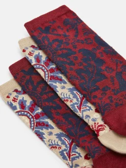 Women's Everyday Neutral/Navy 2 Pack Socks (size 4-8)