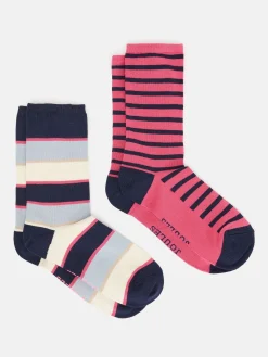 Women's Everyday Red/Pink 2 Pack Socks (size 4-8)