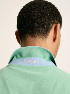 Woody Blue Colourblock Polo Shirt