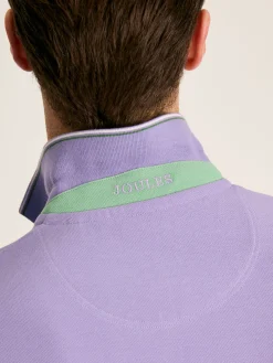 Woody Purple Regular Fit Cotton Pique Polo Shirt